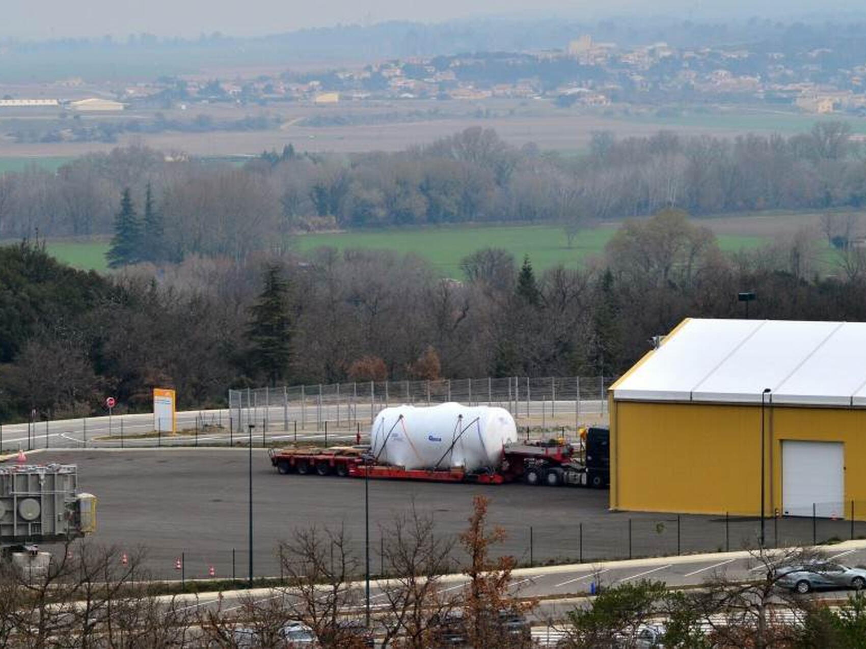 First water detritiation tank delivered